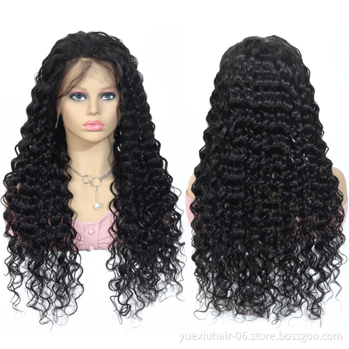 Cuticle Aligned Brazilian curly 100% Human Swiss HD Transparent 5x5 Lace closure Glueless raw Hair Wig for Black Women